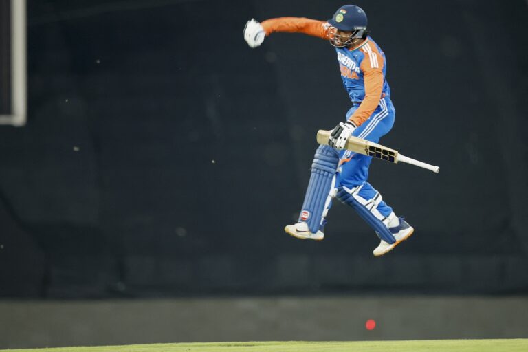 Tilak ton, Arshdeep three-for put India 2-1 up