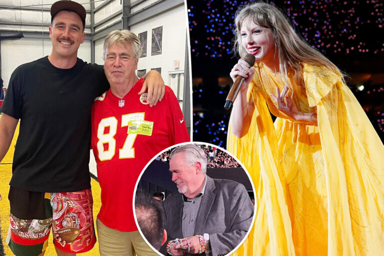 Travis Kelce’s dad, Ed, attends final night of Taylor Swift’s Eras Tour in Toronto