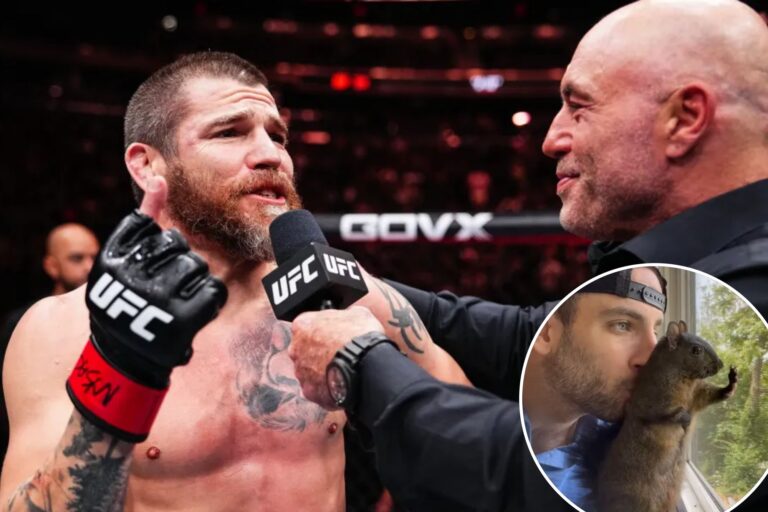 UFC fighter Jim Miller calls for ‘Justice for P’Nut’ in victory speech