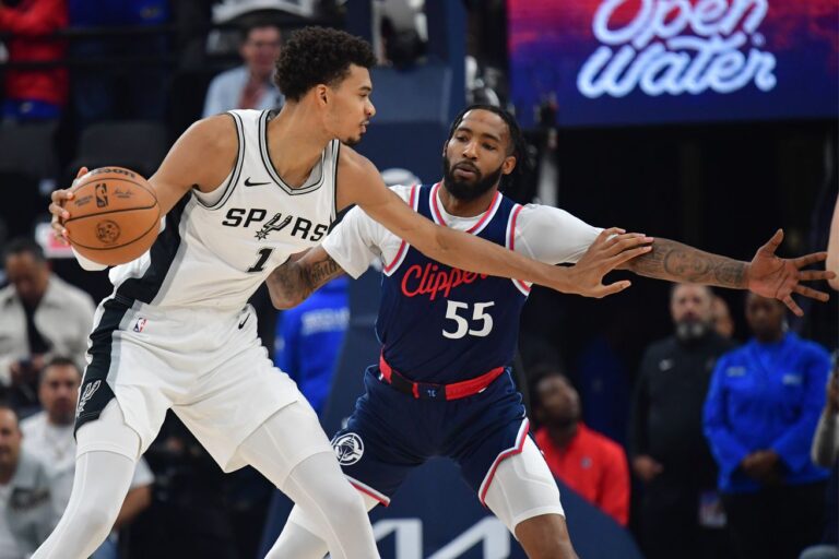 Victor Wembanyama flirts with a triple-double in loss to the L.A. Clippers