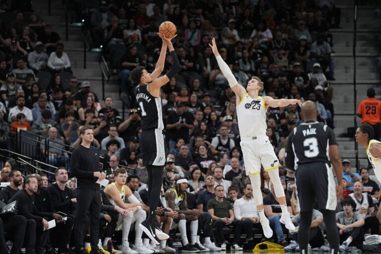 Victor Wembanyama is defying expectations in his new perimeter-oriented role