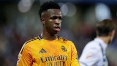 Vinicius Jr injured before Liverpool match