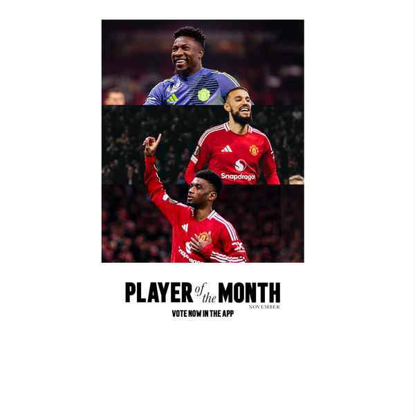 Vote now: United's Player of the Month for November