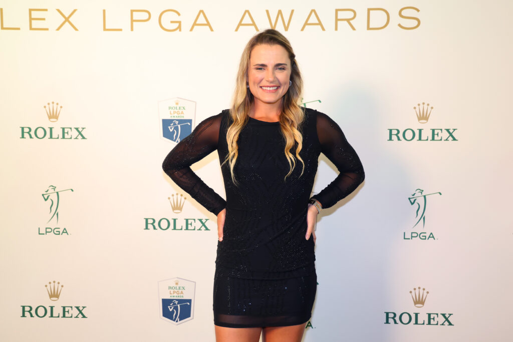 Watch: Lexi Thompson on green carpet at 2024 LPGA Rolex Awards: 'Nights like this I'll definitely miss'