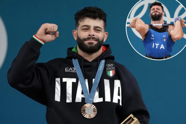 Weightlifter won Paris Olympics bronze while on trial for gang rape of tourist in Italy: report