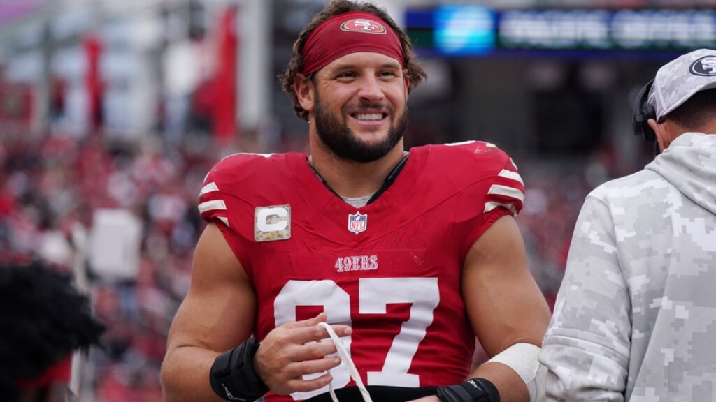49ers star defensive end Nick Bosa to miss third straight game