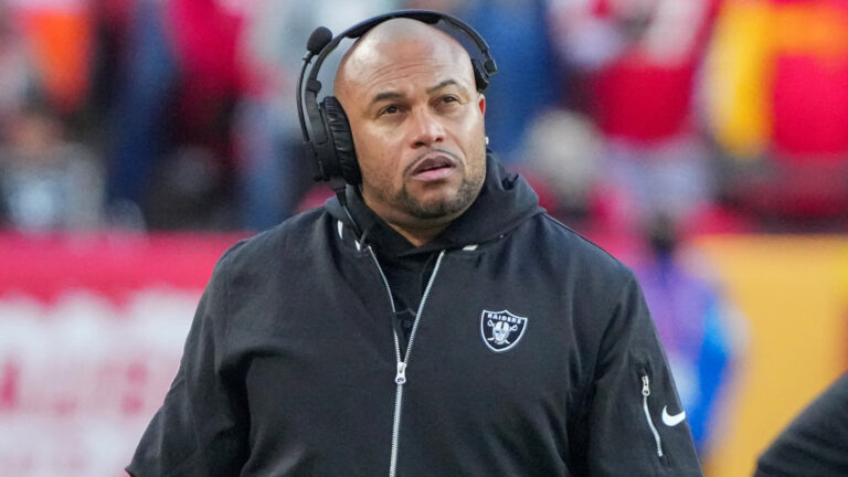 Antonio Pierce Isn’t Worried About Raiders Coaching Gig, 'I’m Under Contract.'