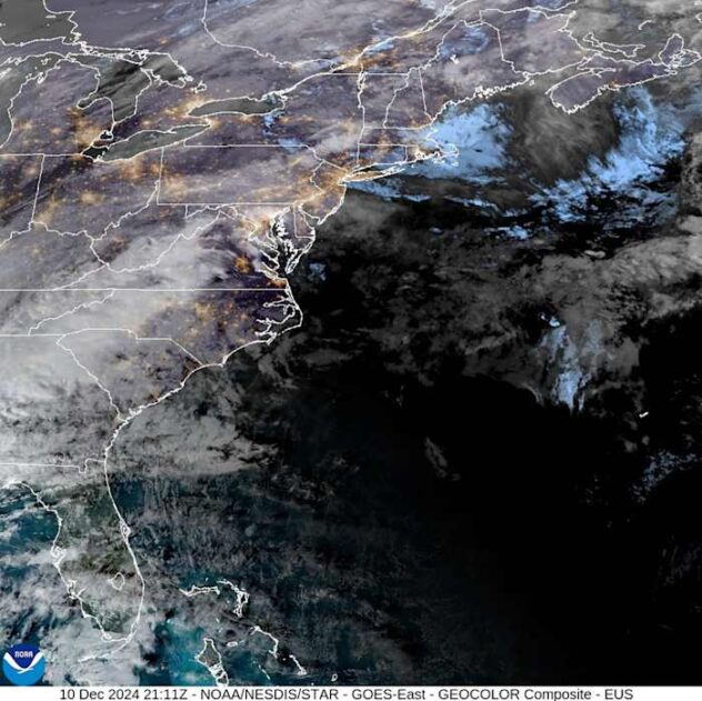 Atmospheric river and potential bomb cyclone bring chaotic winter weather to East Coast