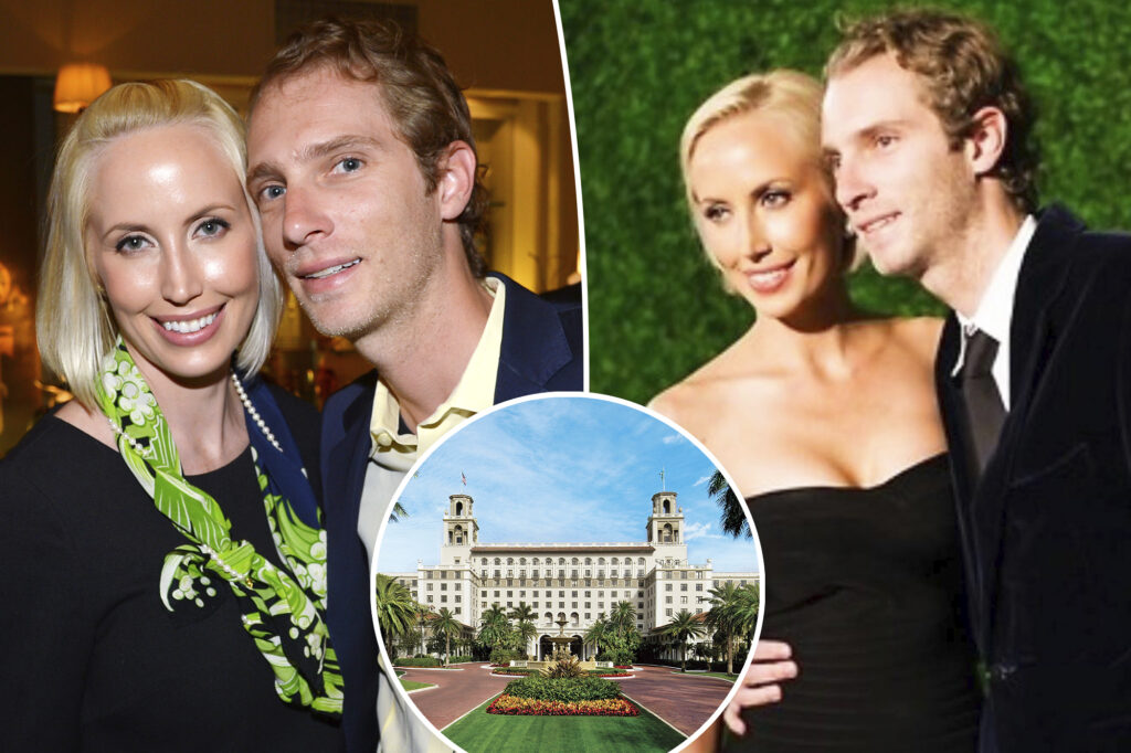 Auto heir John Dodge allegedly punched by woman at exclusive Palm Beach resort – after kid hands her racy playing card