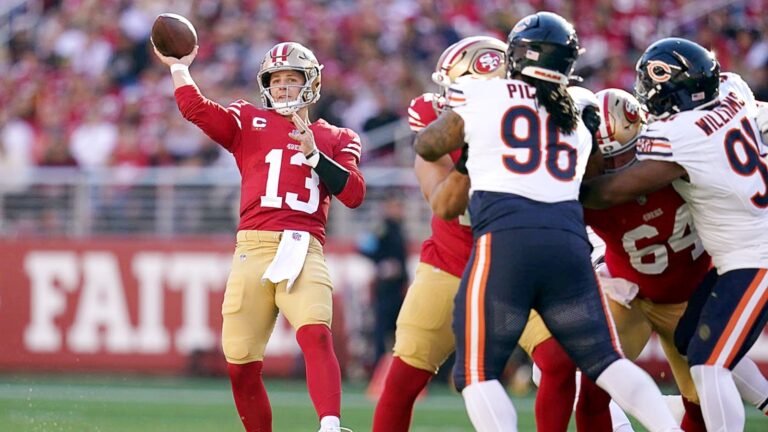Bears D-lineman fined for hit on 49ers QB Brock Purdy
