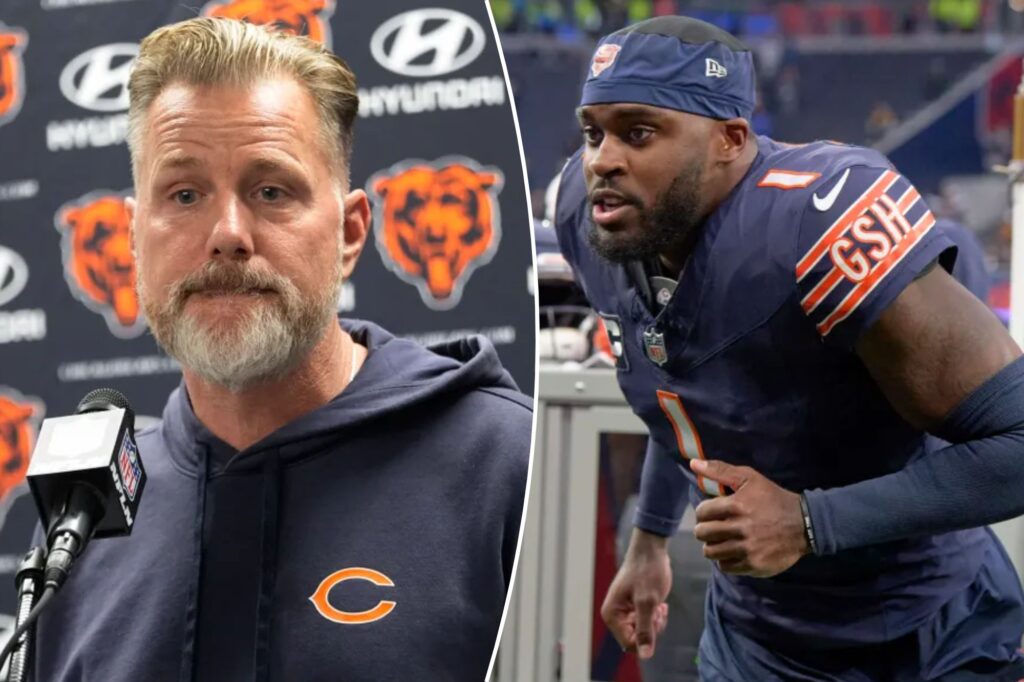 Bears’ Jaylon Johnson opens up about confronting ex-coach Matt Eberflus after loss to Lions