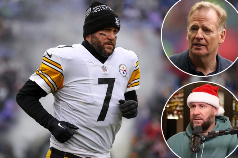 Ben Roethlisberger rips NFL for Christmas schedule’s ‘miserable’ impact on players: ‘A shame’