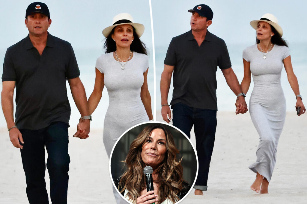 Bethenny Frankel, boyfriend Tom Villante holds hands during beach stroll after Kelly Bensimon claimed he tried to date her, too