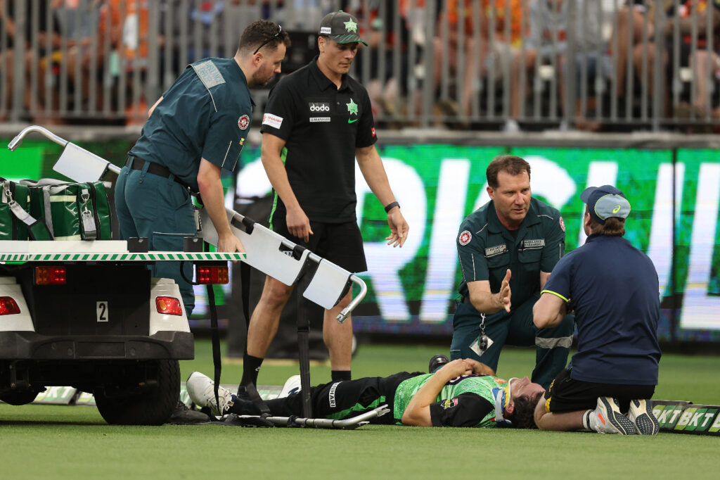 Cartwright cleared of serious injury after fielding mishap
