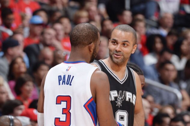 Chris Paul explains why he joined the Spurs in interview with Tony Parker