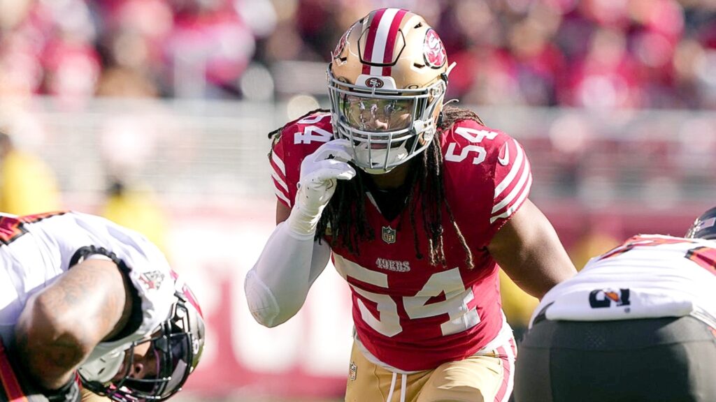 Fred Warner determined to play through injury and finish 49ers season