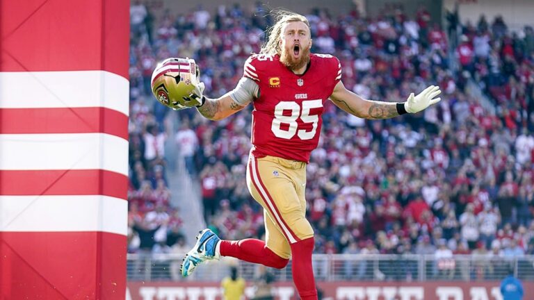 George Kittle shares candid thoughts on chasing NFL milestones amid 49ers' tough season