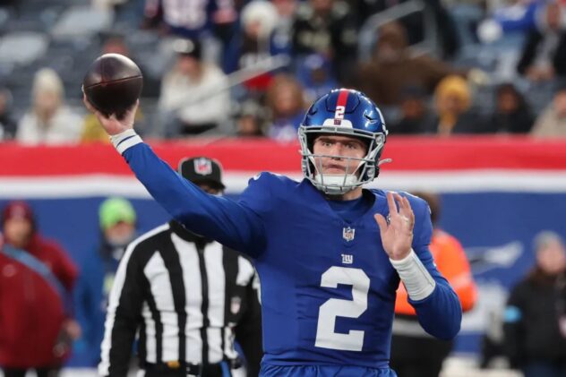 Giants’ quarterback carousel turns back to Drew Lock: ‘Part of the gig’