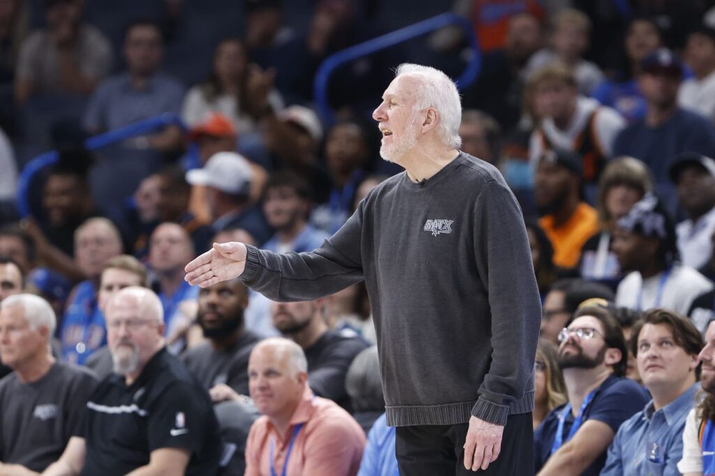 Gregg Popovich thankful for ‘outpouring of support’ in first statement since stroke