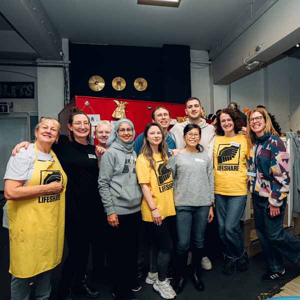 Helping out at Christmas