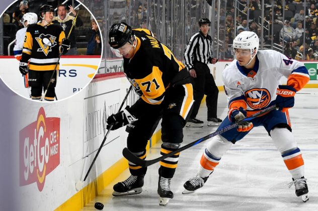 Islanders’ struggling penalty kill allows two goals in loss to Penguins