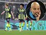 It's from bad to worse for Pep! Storm Darragh plays havoc with Man City's travel plans home after Guardiola's side drop more points away at Crystal Palace