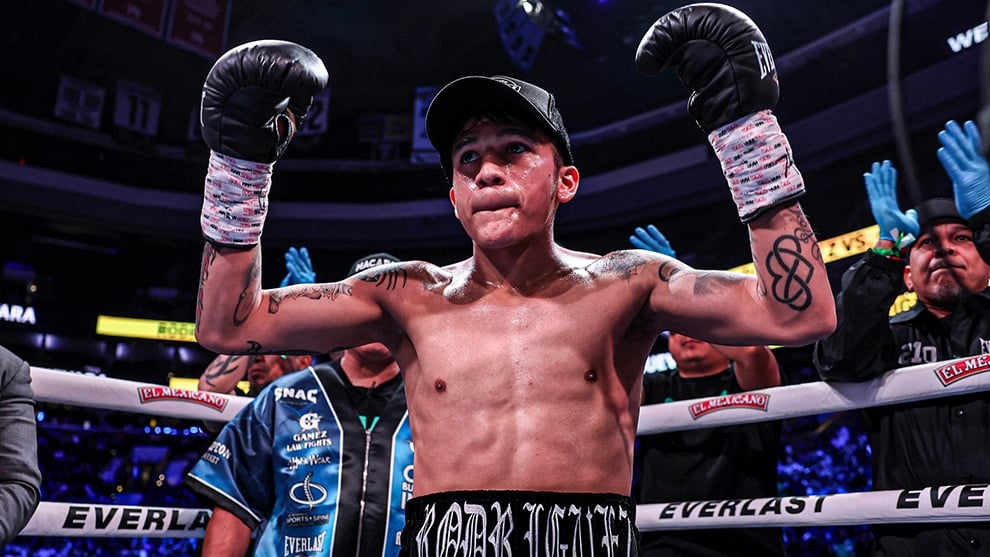 Jesse Rodriguez is raising the temperature in the lower weights