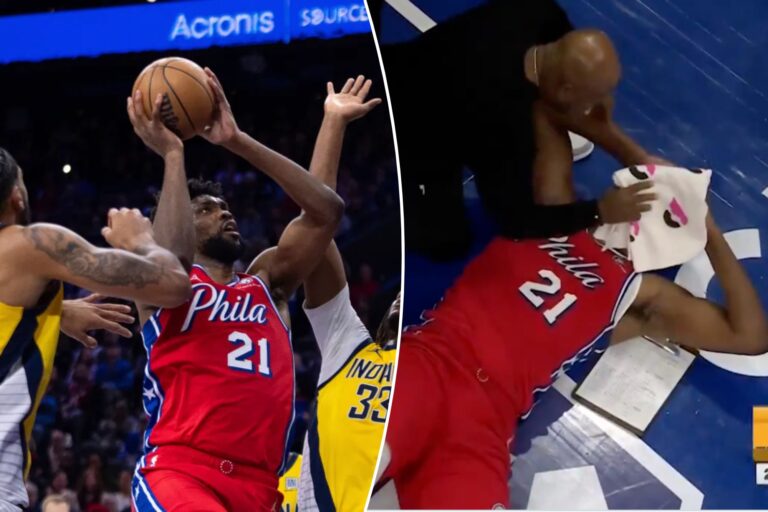 Joel Embiid suffers sinus fracture in latest injury nightmare