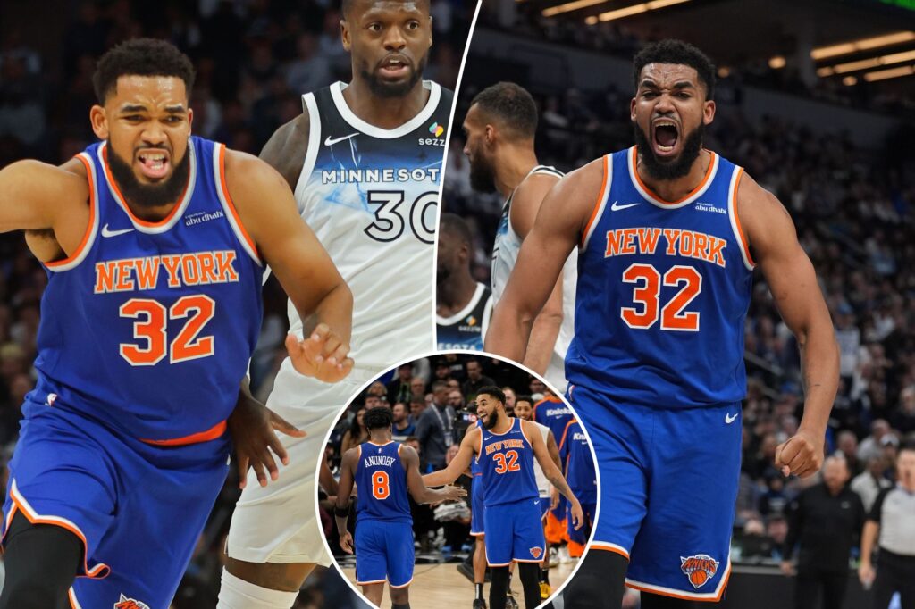 Karl-Anthony Towns goes off in 32-point revenge game as Knicks crush Timberwolves