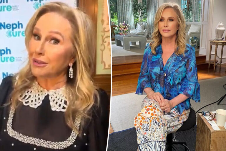 Kathy Hilton confesses she keeps explicit photos of herself locked in a bank vault