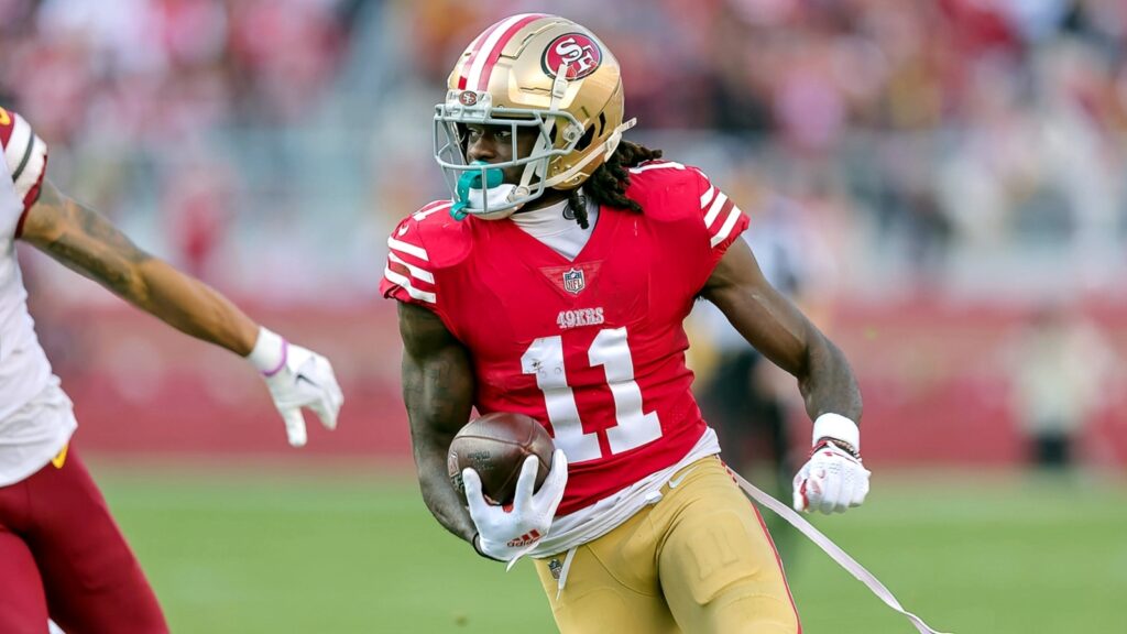 Kyle Shanahan provides update on 49ers WR Brandon Aiyuk's recovery