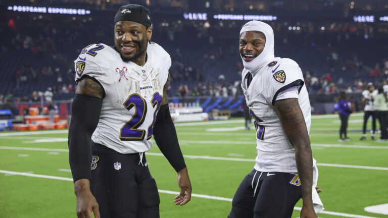 Lamar Jackson attaches his name to another record in blowout Christmas Day win against Texans