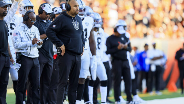 Las Vegas Raiders head coach Antonio Pierce just told on himself regarding a roster mistake he made a long time ago