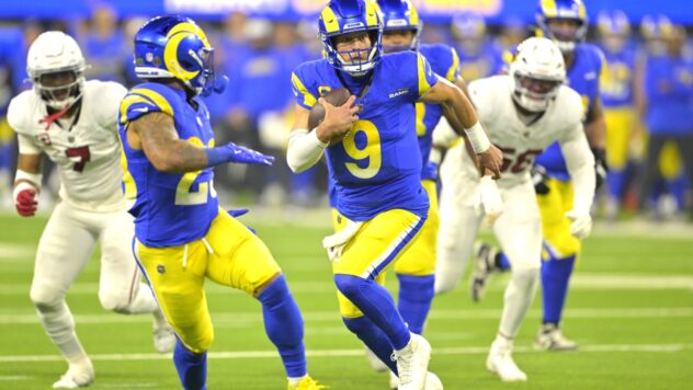 Late interceptions help Rams defeat Cardinals, extend win streak