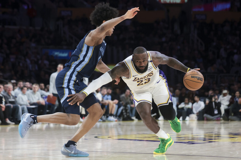 LeBron James reveals foot injury isn’t ‘behind me’ as he makes Lakers return from ‘personal reasons’ absence