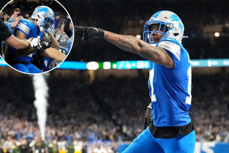 Lions’ Tim Patrick notches first TD in 1,082 days — and then scores again