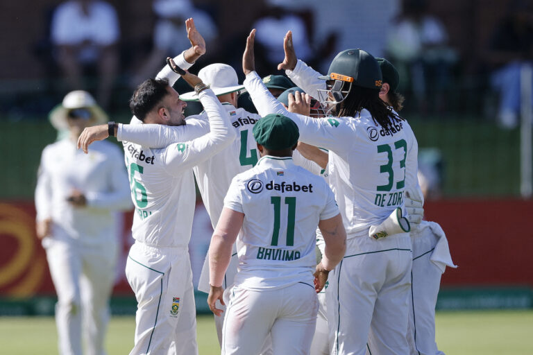 Maharaj calls for 'old-fashioned cricket' for South Africa to get job done in Gqeberha