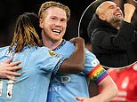 Man City 3-0 Nottingham Forest: Kevin De Bruyne stars as Pep Guardiola's side end winless run