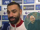 Mo Salah delivers message to Liverpool supporters on his future after latest heroics in comeback win over Leicester - as Reds boss Arne Slot insists 'we don't talk about contracts'