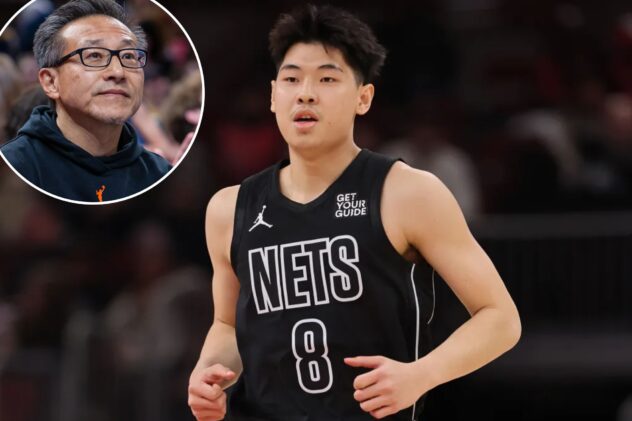 Nets’ Chinese prospect for year with ACL tear