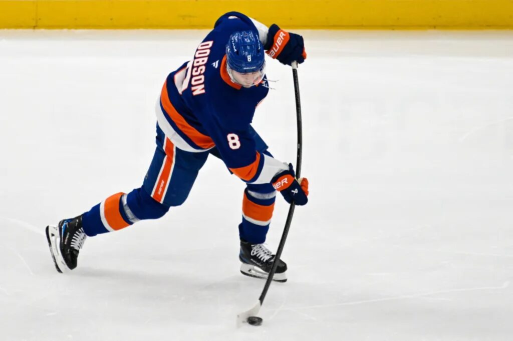 Noah Dobson finally returning to form for Islanders with renewed offensive aggression