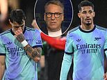 Paul Merson admits Arsenal have had a 'nightmare' by only drawing against Fulham - and insists it's 'advantage Liverpool' as he and Jamie Redknapp reflect on their huge title race blow