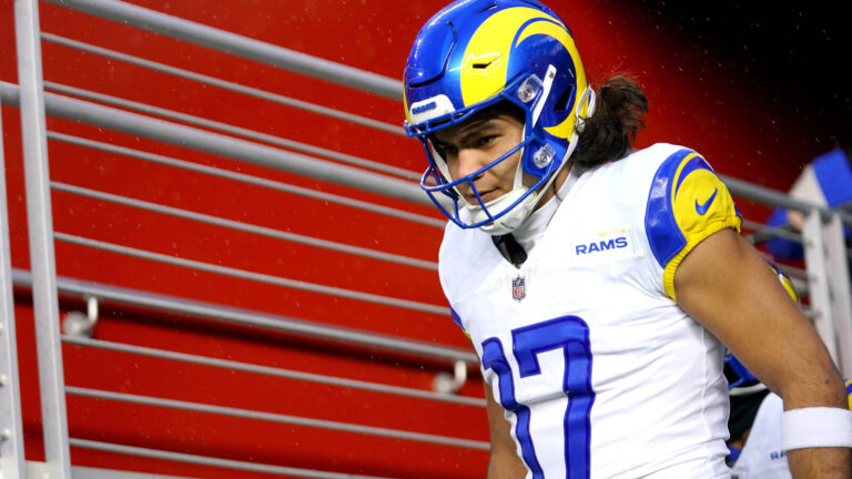 Puka Nacua goes viral for amazing helmet catch against 49ers on ‘TNF’