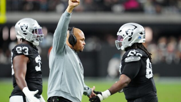 Raiders’ Pierce after win hurts draft order: ‘We don’t do this to lose’