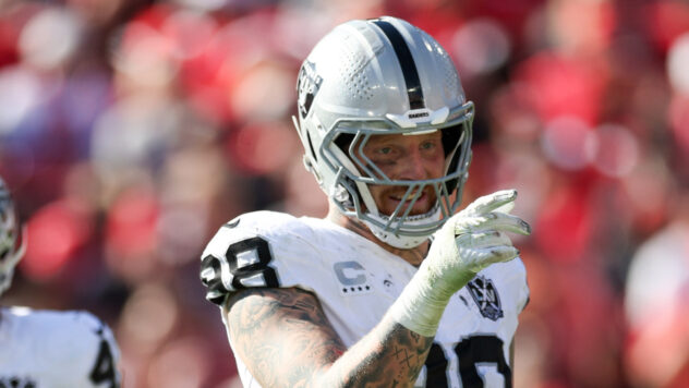 Raiders place DE Maxx Crosby on IR, officially ending his season