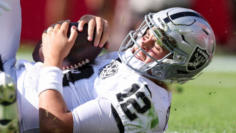 Raiders receive positive news about quarterback