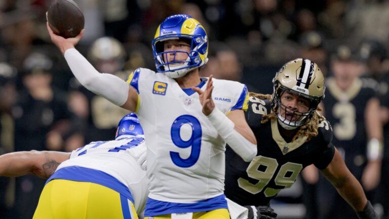 Rams shake off slow start, slide past Saints