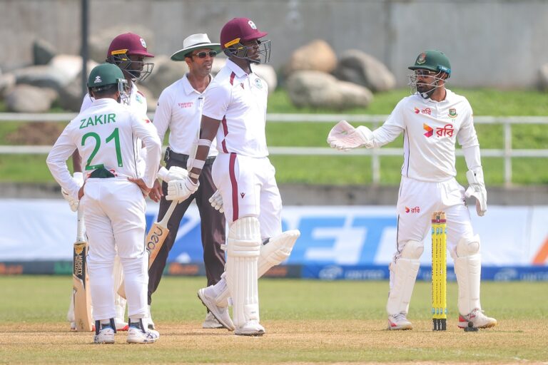 Rana five-for and enterprising batting put Bangladesh in the driver's seat
