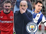 Revealed: Pep Guardiola's 'FIVE-MAN wishlist to improve Man City' as he 'eyes up big-money midfielders and in-demand Premier League defender' in bid to stop the rot