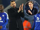 Ruud Van Nistelrooy reveals how he will celebrate debut dream Leicester win over West Ham as under-pressure Hammers boss Julen Lopetegui insists he wasn't aware of sack chants in defeat
